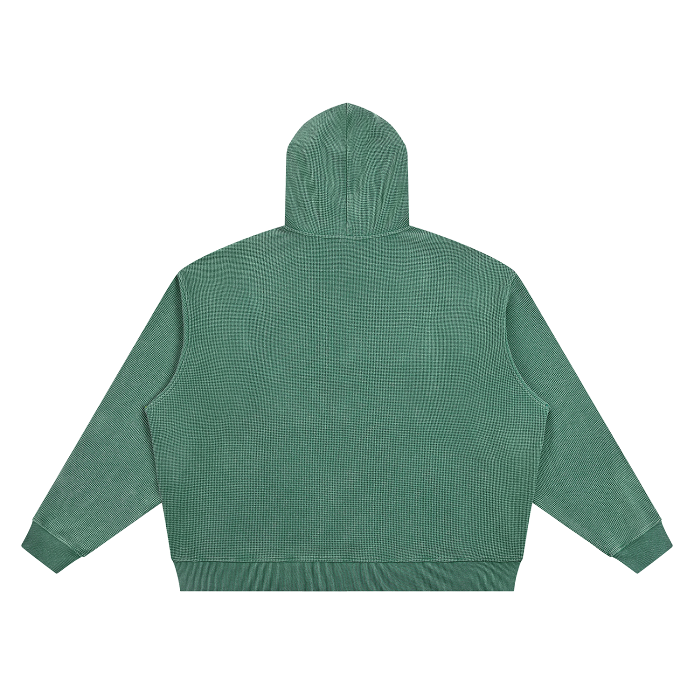 Relocation Boxy Waffle Hoodie