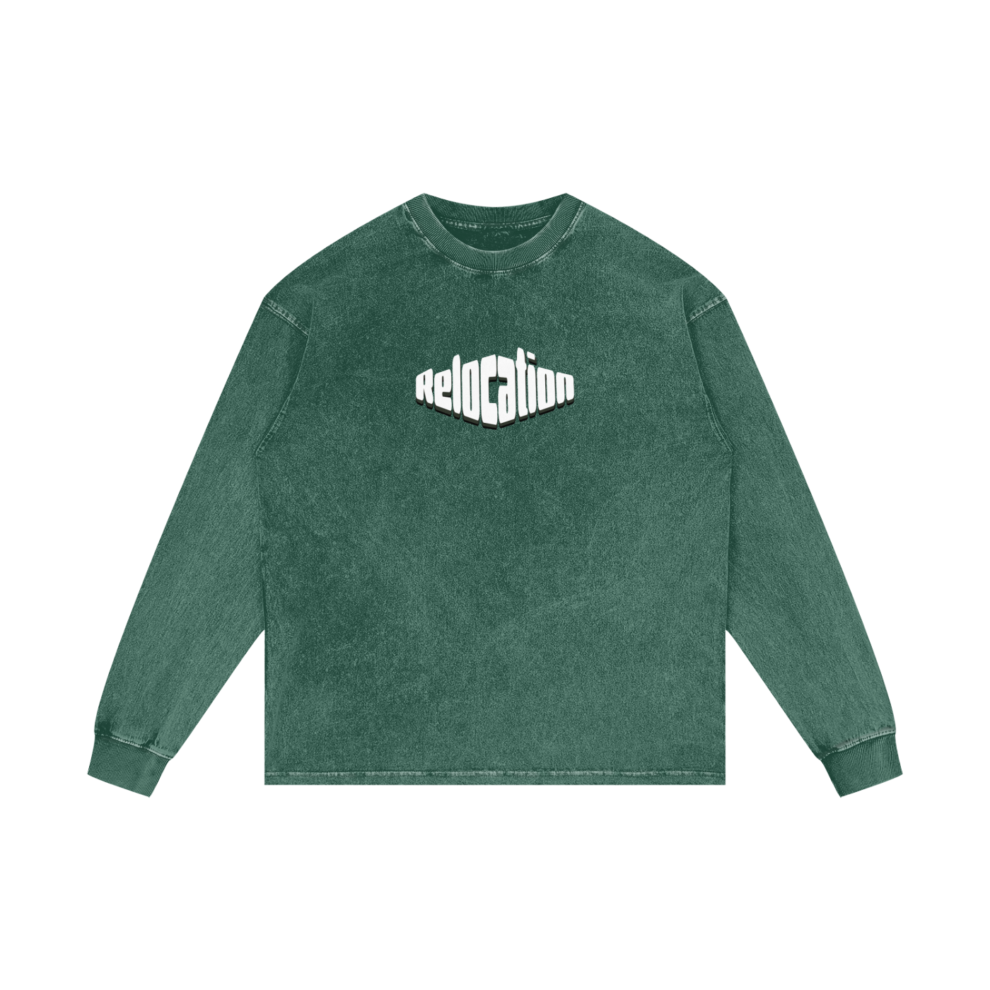 Relocation Acid-Wash Long Sleeve T-Shirt
